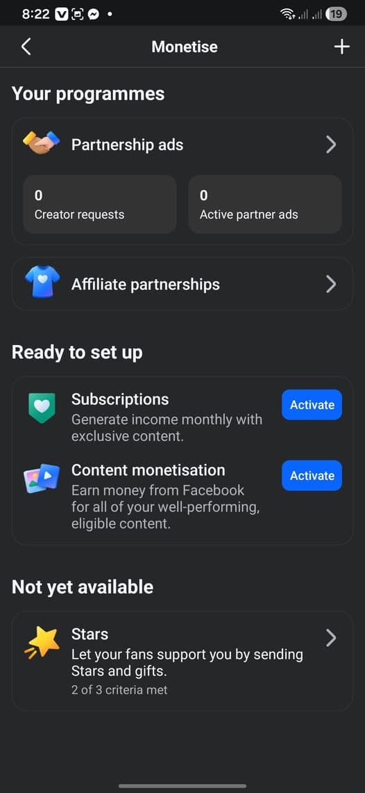 Monetization Facebook Page Sale
