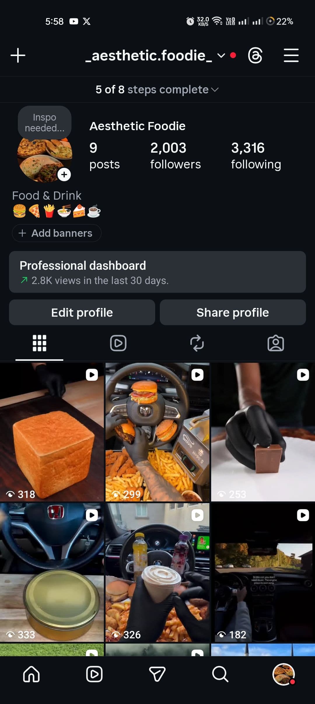 Instagram Account For Sale 1200TK