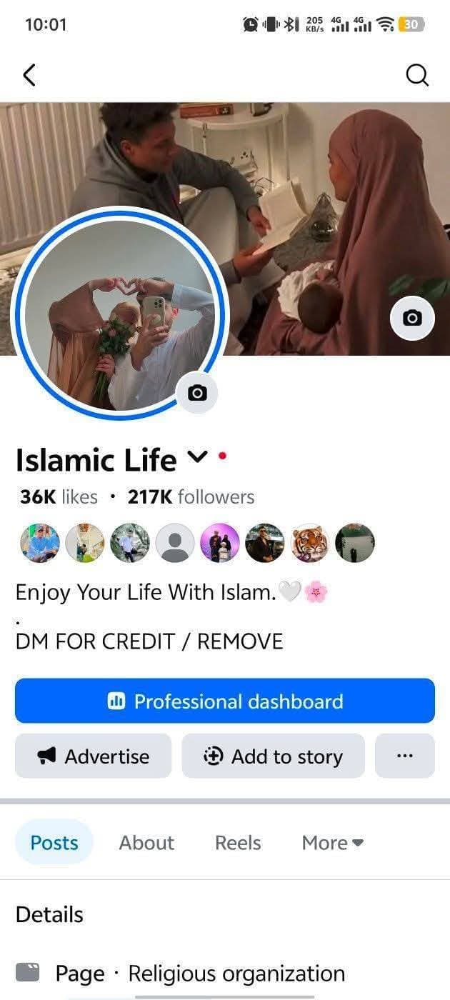 Islamic Page 210K followers
